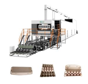 Wholesale Fully Automated Egg Box Making Machine High Capacity Egg Tray Maker from china suppliers