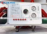 HOWO 4x4 Fire Brigade Truck With 4000 - 6000L Water Foam High Pressure Water