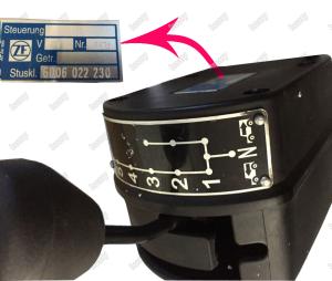 Wholesale ZF Tramsmission parts, 6006022230 Range selector, gear controller, gear selector from china suppliers