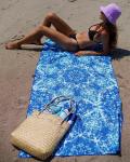 Large Sand Free Quick Dry Lightweight Water Absorbent Towel Beach With Zip