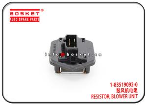 Wholesale Blower Unit Resistor For ISUZU 10PE1 CXZ81 1-83519092-0 1-83519073-1 1835190920 1835190731 from china suppliers