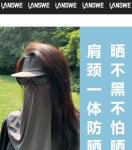 THE INTERNET CELEBRITY EXPLOSION COVERS THE WHOLE FACE TO PREVENT ULTRAVIOLET