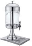 8L 16L Stainless Steel Juice Dispenser Sliver Color Construction For Durability