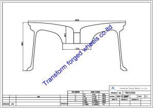 Wholesale TM2210502 22X10.5 inches forged wheels monoblock wheels blanks Dimple style barrel and rims from china suppliers