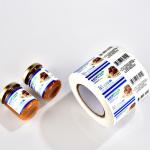 Waterproof Custom Can Self Adhesive Sticker Food Can Packaging Label Matt