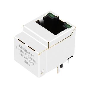 Wholesale Halo HFJV1-E1G01-L11RL Compatible LINK-PP LPJD4713BFNL 1000 Base-T Gigabit Vertical RJ45 Jack With Magnetics Green/Green Leds from china suppliers