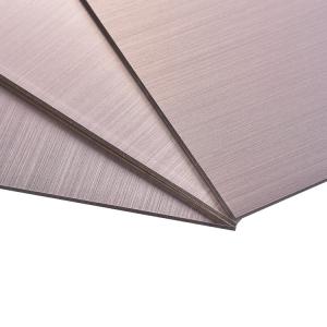China Aluminum-Finished Composite Panel 10 Years Warranty Easy-to-clean Silver/Goden/Black/Tea on sale