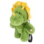 Kawaii Dinosaur Stuffed Backpack Huggable Animal Plush Shoulder Bag Custom Logo