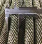 Non-Alloy 35x7 6mm-50mm Wire Rope For Construction Cranes At Port Lifting