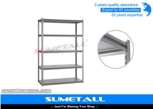 Wholesale 5 Tier Boltless Rivet Shelving Metal Garage Shelves With Invisible Holes from china suppliers