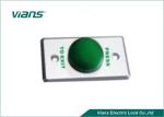 Aluminium Mushroom Green Dome Exit Button , Door Release Switch For Access