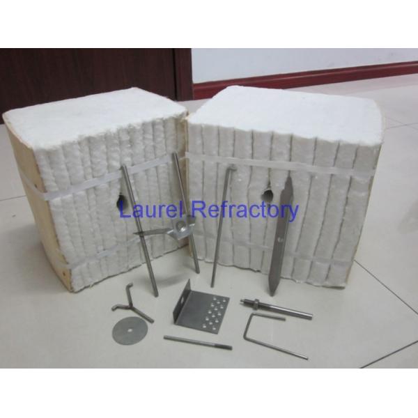 High Temperature Pipe Refractory Fireproof Insulation Ceramic Fiber Wool Modules For Boilers And Fire Door