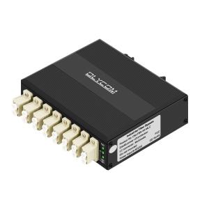 Wholesale D4*4B Industrial Optical Bypass Module Multimode LC Connector Din-Rail For Protection from china suppliers
