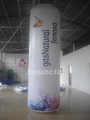 White Color Inflatable Floating Billboard For Advertising With Durable PVC