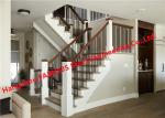 Modern 1000mm Stair Hand Railings , 3FT Wooden Handrails For Indoor Stairs