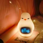 Penguin Gifts Lamp for Kids Table USB Charging Baby Night Light Silicone LED