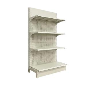 Wholesale Xingye Factory Custom Size Color pharmacies shelving grocery rack supermarket gondola shelving from china suppliers