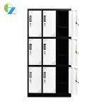 Staff Work Clothes Steel Office Lockers Box Storage School 9 Door Steel Locker