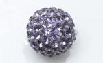 Special Designed Crystal Pave Argil Beads 4 - 16mm Pave Crystal Ball Beads