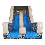 18M Camouflage Inflatable Obstacle Course Bounce House