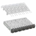 2170706-7 2170706-8 CONN QSFP28 CAGE 1X6 PRESSFIT RA
