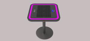 Wholesale Bluetooth Speaker 20Ah 30W LiFePO4 Solar Charging Coffee Table from china suppliers