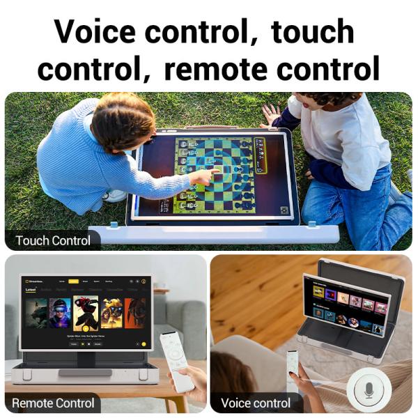 ELC PackGo 27 Inch Touch Screen Smart Tv Portable Briefcase Smart Tv Tablet