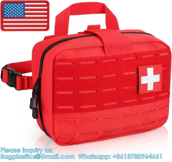 Tactical Molle Medical Pouch Of Upgraded Size, First Aid Pouch Large Capacity