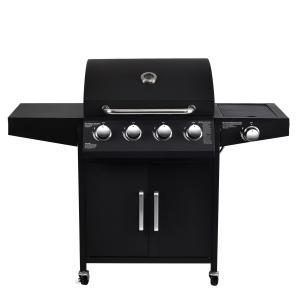 Wholesale 430SS Warming Grid 4 1 Burners Stainless Steel Gas BBQ Grill for Modern Style Cooking from china suppliers