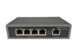 Wholesale POE-S1004G(4GE+1GE)_4 Port Gigabit IEEE802.3af/at PoE Switch with 65W External power supply (Newly Developed) from china suppliers