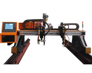 Wholesale Gantry type CNC plasma Cutting Machine 3000mmx10000mm cutting area from china suppliers