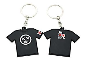 Wholesale Custom Made Clothed Keychain Soft 3D Rubber PVC Key Chain PVC Rubber Keychain from china suppliers