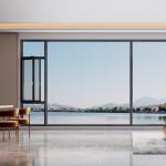 Optional Colour Villa Casement Windows Swing Open Style Aluminum French Glass