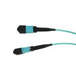 OM3 Fiber Optical Patch Cord MTP-MTP OM4 12 Cable Adapter 40G 300M