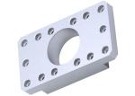 High Hardness Chrome Plating CNC Machined Components 6061T6