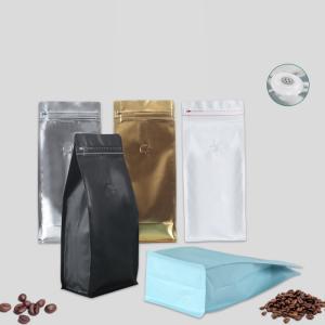 Wholesale Colorful Aluminum Foil Stand Up Zipper Pouch Coffee Bag With Valve from china suppliers
