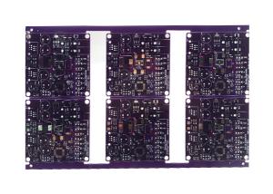 Wholesale FR4 94V0 RoHS Immersion Gold Purple Ink 2 Layer PCB Circuits Board from china suppliers