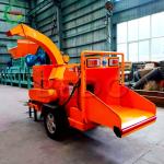 Garden Wood Chipper Machine Self Feeding 3200*1300*1850mm