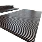 Woodgrain Finish Woodgrain Finish Aluminum Slats Modern Look For Garage