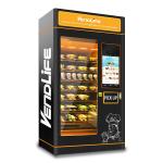 Belt Conveyor Elevator Vending Machine For Glass Water Healthy Food Pho Bo Salad