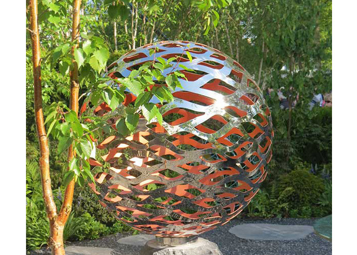 100cm Water Fountain 316 Stainless Steel Ball Sculpture