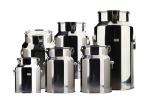 Food Grade Material 316L Steel Milk Container With Lid Bucket Pail
