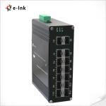Industrial L2+ Managed 12-Port 1000X SFP plus 2-Port 1000X SFP Fiber Switch