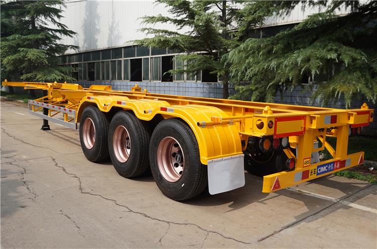 40 feet cargo intermodal container chassis trailer for sale-CIMC manufacturer