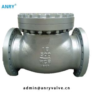 Wholesale API6D Carbon Steel WCB Body Trim NO.8 RF 150LBS Swing Check Valve from china suppliers