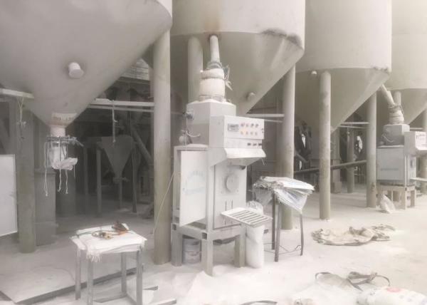 Tile Adhesive Dry Mortar Packing Machinery Valve Bag Filling Machine Auger