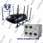 Multi-Band Vehicle Bomb Jammer High Power DDS 20-6000MHz Easy Installation