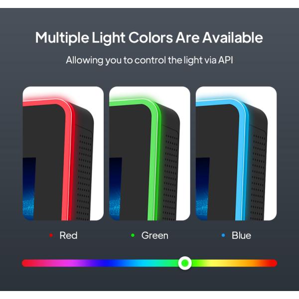 10.1 Inch Android Meeting Room Tablet with POE and LED Light Bar