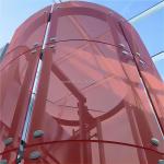 Interior and Exterior Balustrades Custom Made Curved Tempered Laminated Glass