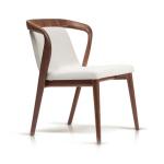 Apartment Nordic Solid Wood Dining Chair Modern Simple Negotiation Chair Leisure